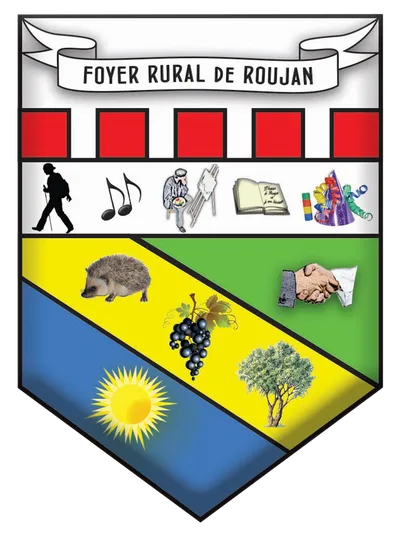 Blason du Foyer rural de Roujan